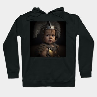 A Cute Gladiator Baby Hoodie